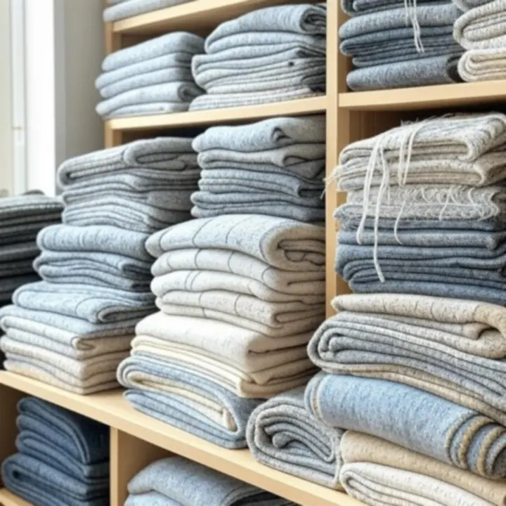 Zestaw poduszek, pledów i zasłon z kolekcji tekstyliów Home Accently